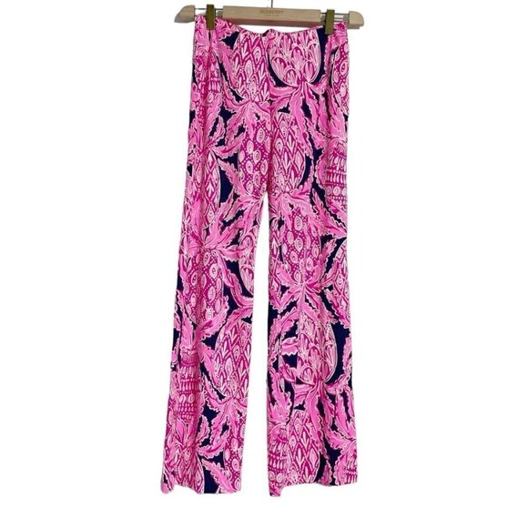 Lilly Pulitzer XS Pants Wide Leg Colorful - Picture 1 of 5